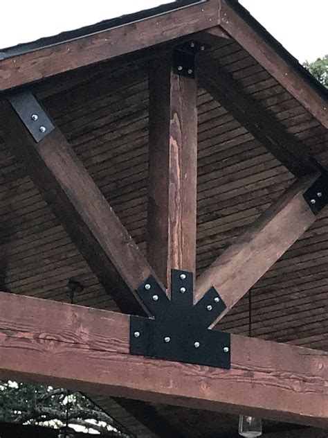 timber truss metal brackets|decorative timber brackets.